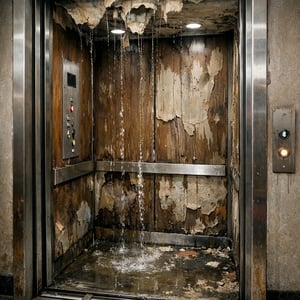 elevator water damage